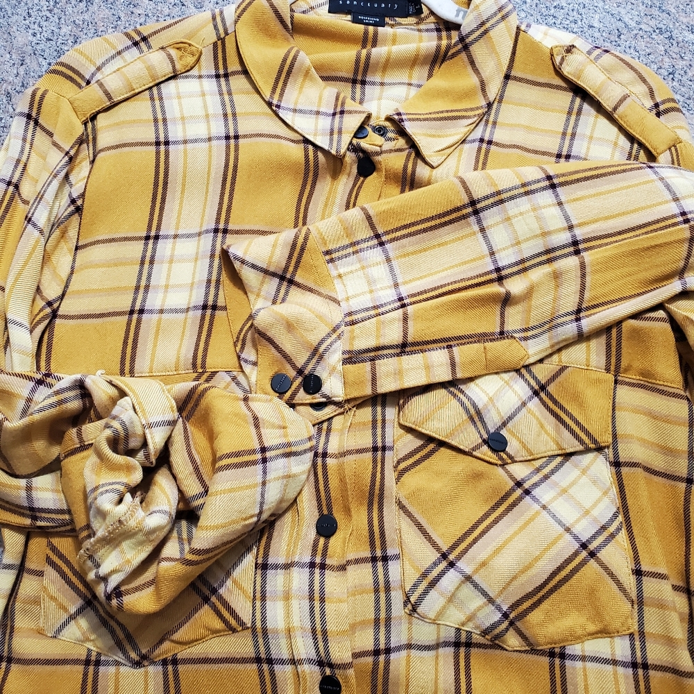 Sanctuary boyfriend shirt
